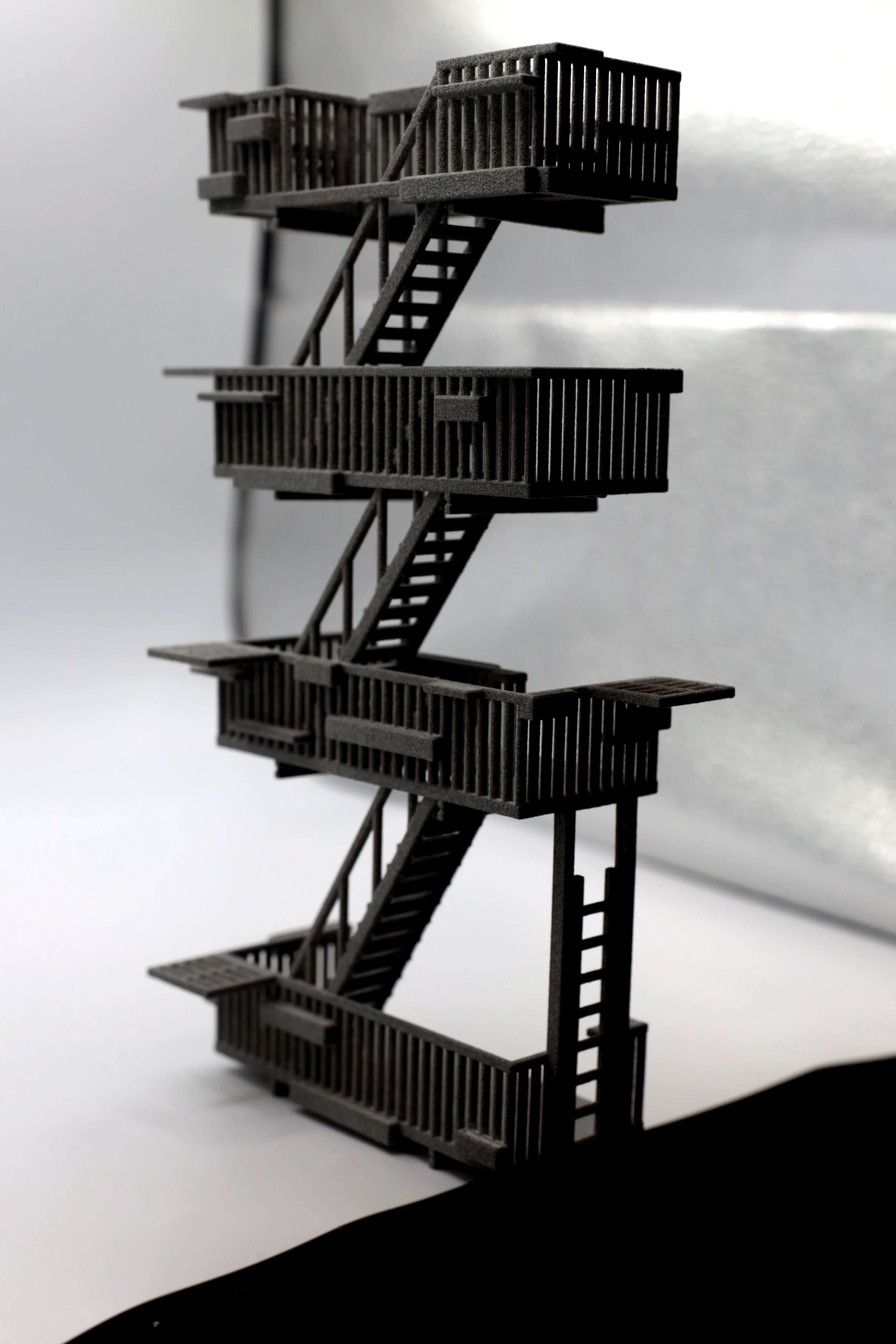 Nylon PA12 3D printed part example 5 — MJF technology