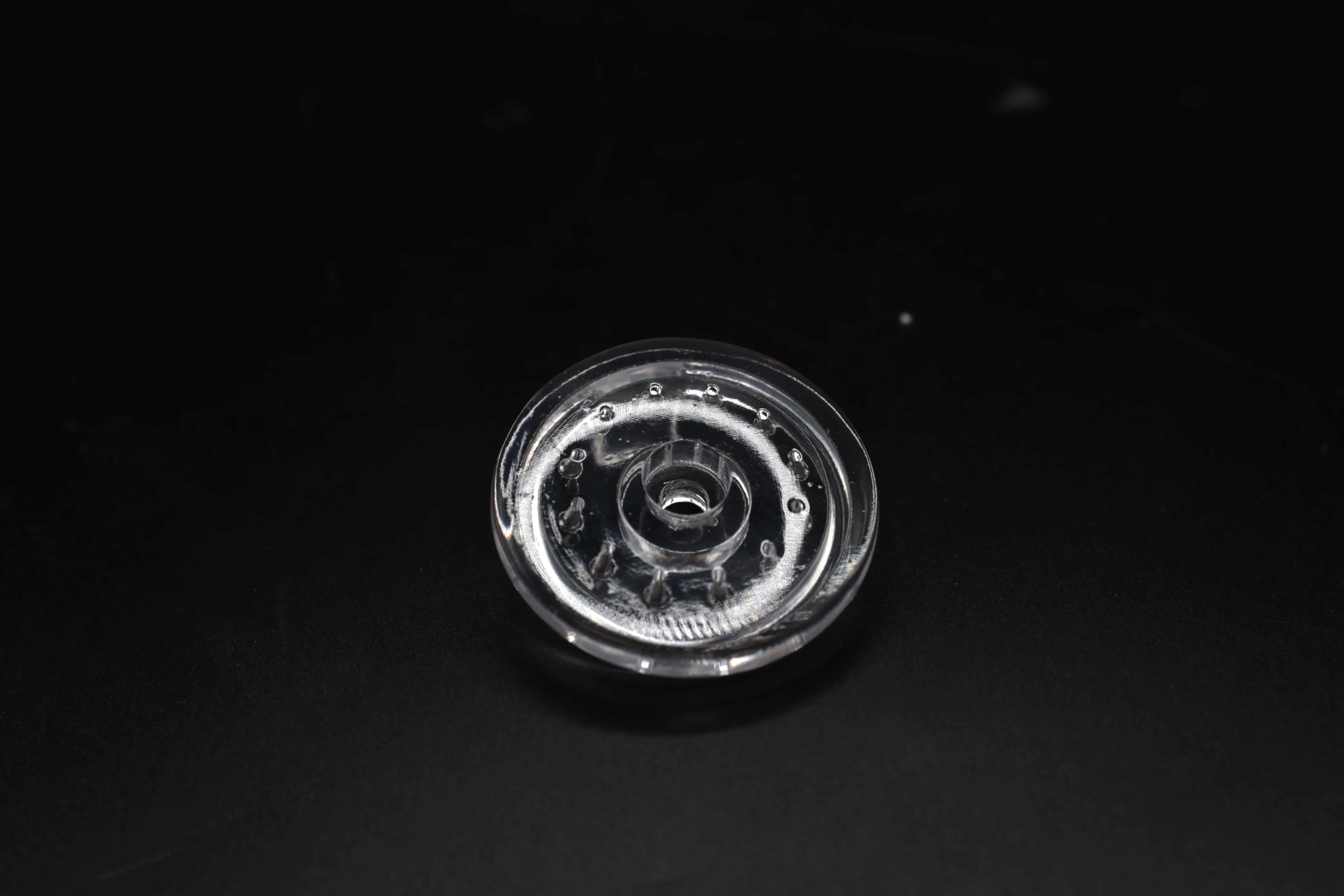 Optical Clear PMMA 3D printed part example 5 — Industrial SLA technology