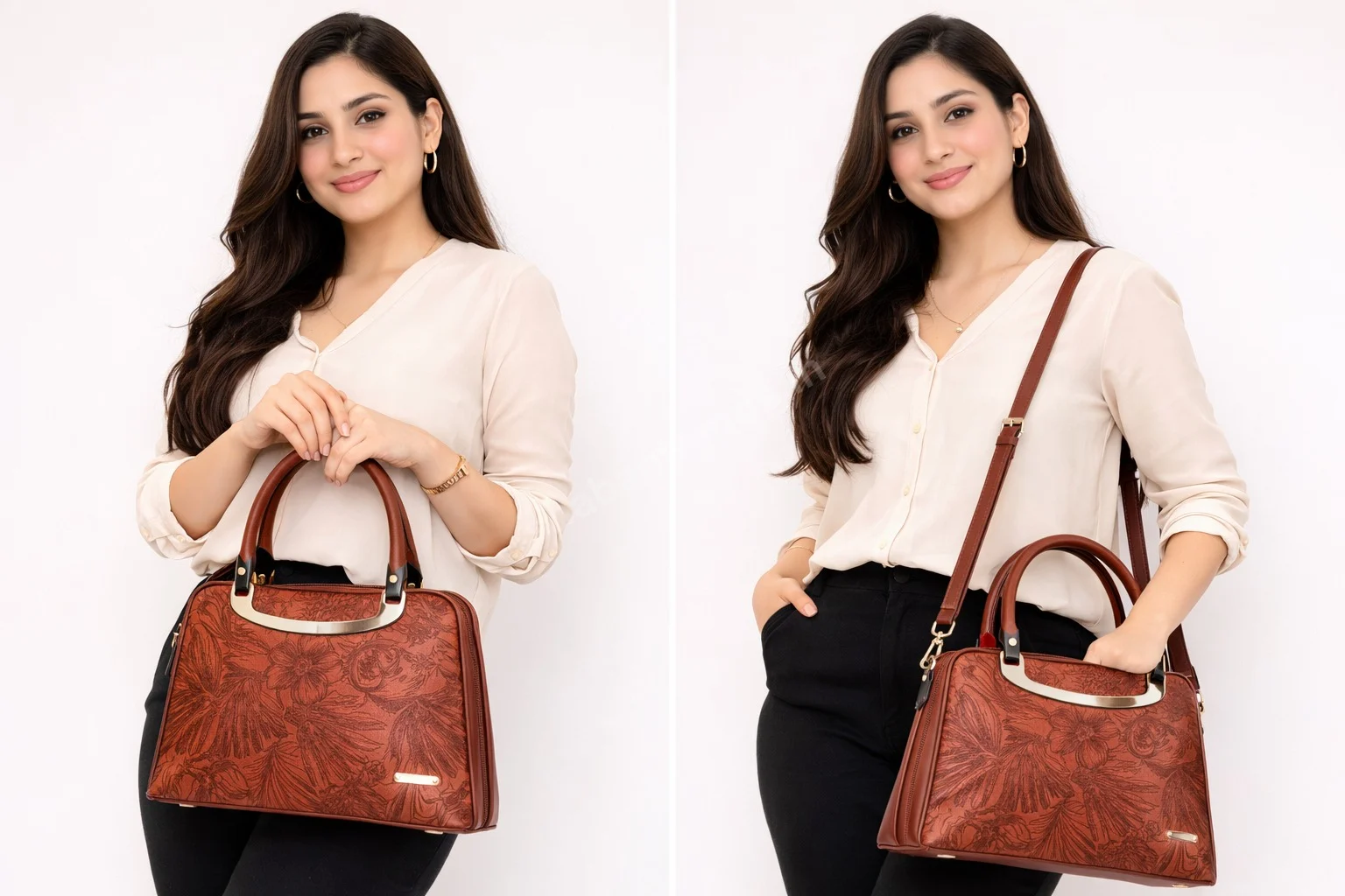 Stylish Women Handbags Satchel Bag with Shoulder Strap – Trendy Ladies Handbag