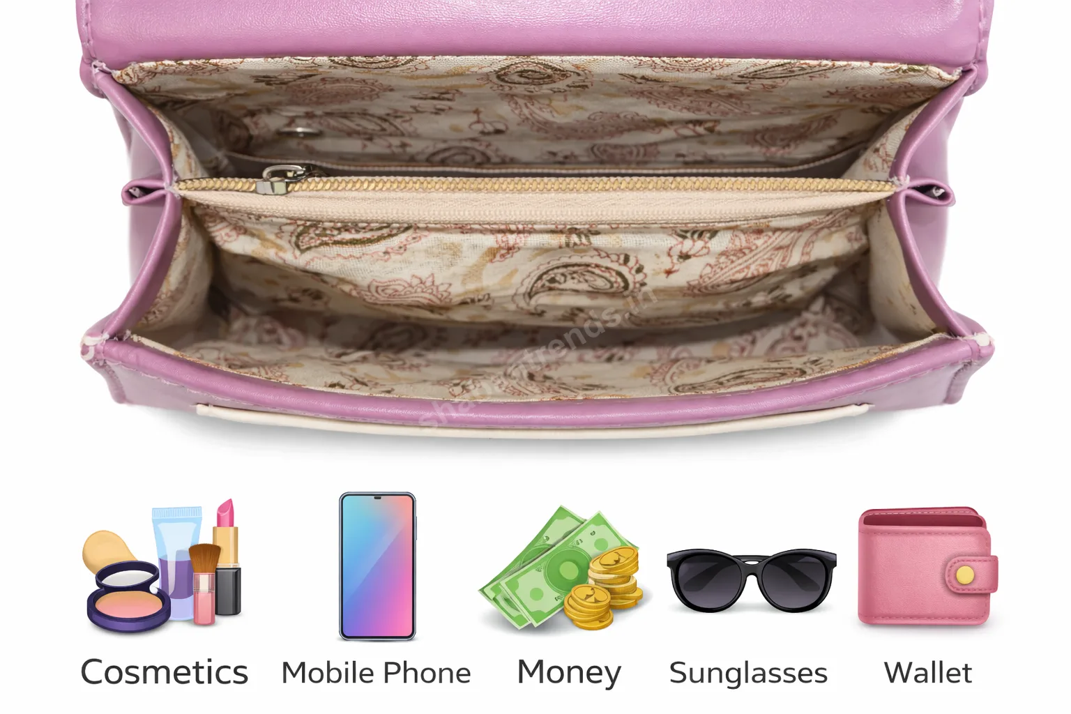 Women Handbags Stylish Mini Satchel Bag with Strap – Trendy Ladies Handbag