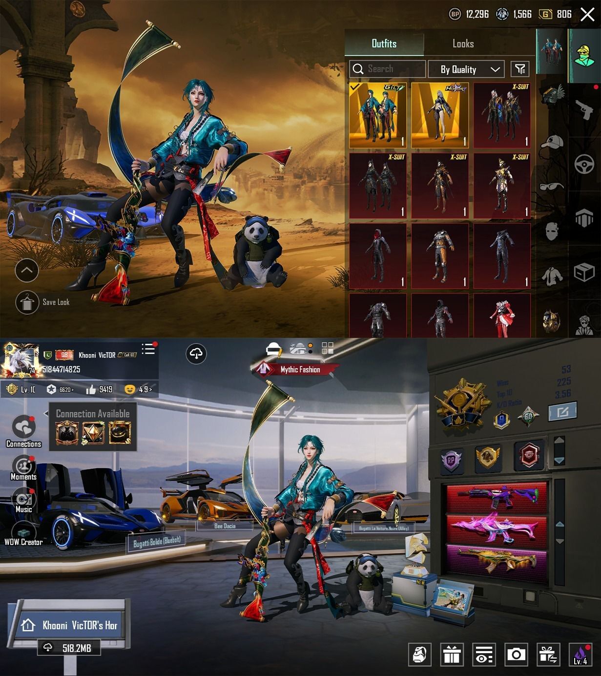 🔥💎 PUBG MOBILE | MF 92 ✨ | UF 4 🌟 | Pharaoh X-Suit Lv.4 👑 | 4x Sports Cars 🚗 | 44 Gun Labs 🔫 | 2x Max Guns 💥 | Ultimate Gem 💎 | Emotes Full Loaded 🎭 |