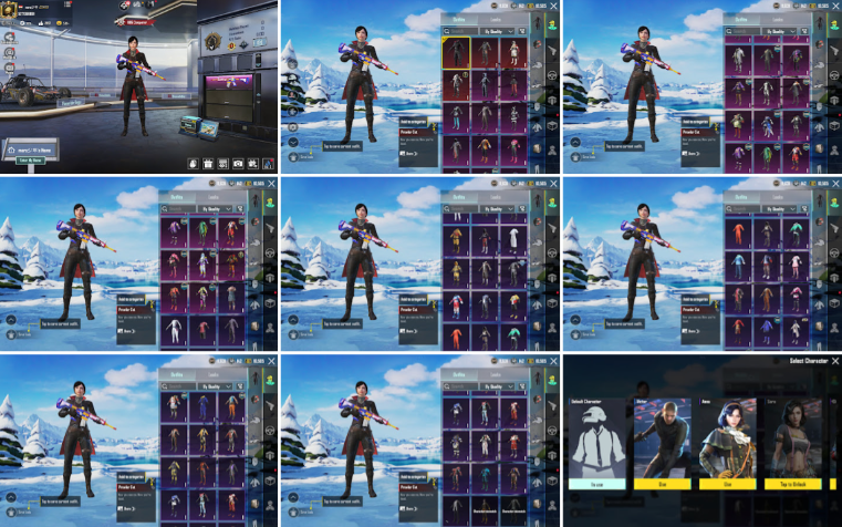 #2190N | Lv 71 – 75 Set M416 Friendly Sport Mk14 Red and Grey Rp A 5 On Set Prowler Mythic C6S16 PUBG Conqueror Unlock Border Resident Evil