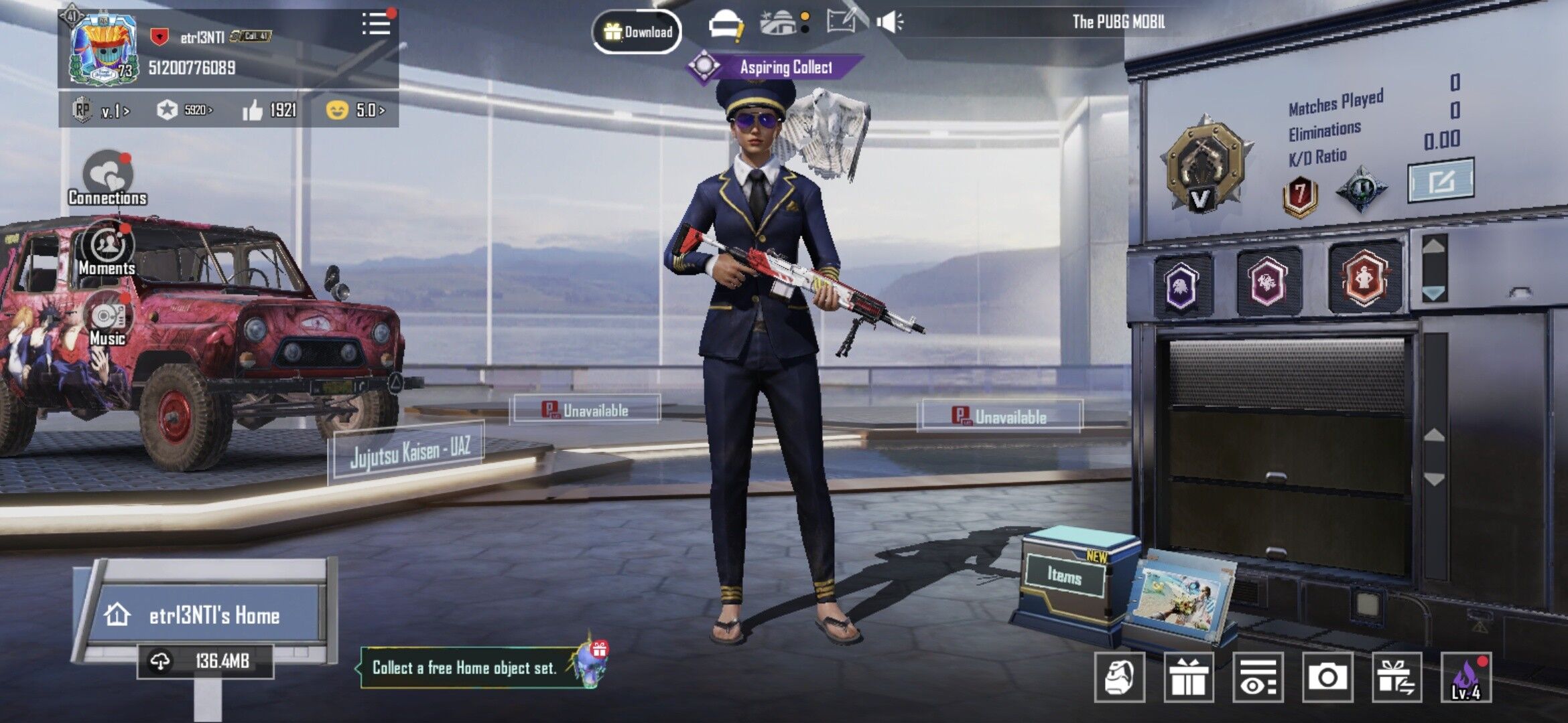 DC189|LV73|21TITLE|OVERACHIEVER|ONAMISION|119SET(5MYTHIC)|WUKONGPRIME|75WEAPON|FALCONLVMAX|JUJUTSUKAISENUAZ|60EMOTE(6MYTHIC)|GOLDVEUROPEC9S26