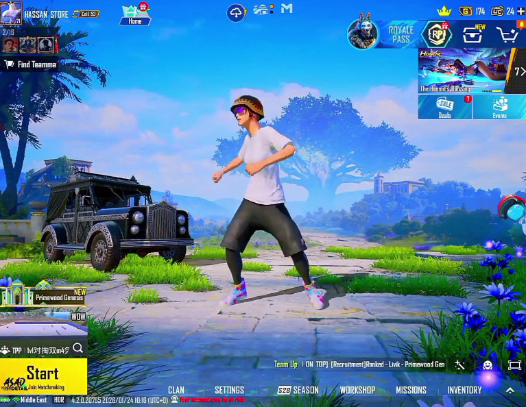 ACCOUNT HIGH LEVEL: 71
MYTHIC FASHION 47/300 
ALAN WALKER PENT RAR
COLLECTION MYTHICC 47
05X DMANDING GUNLAB
M416 GLACIER HIT-EFECT