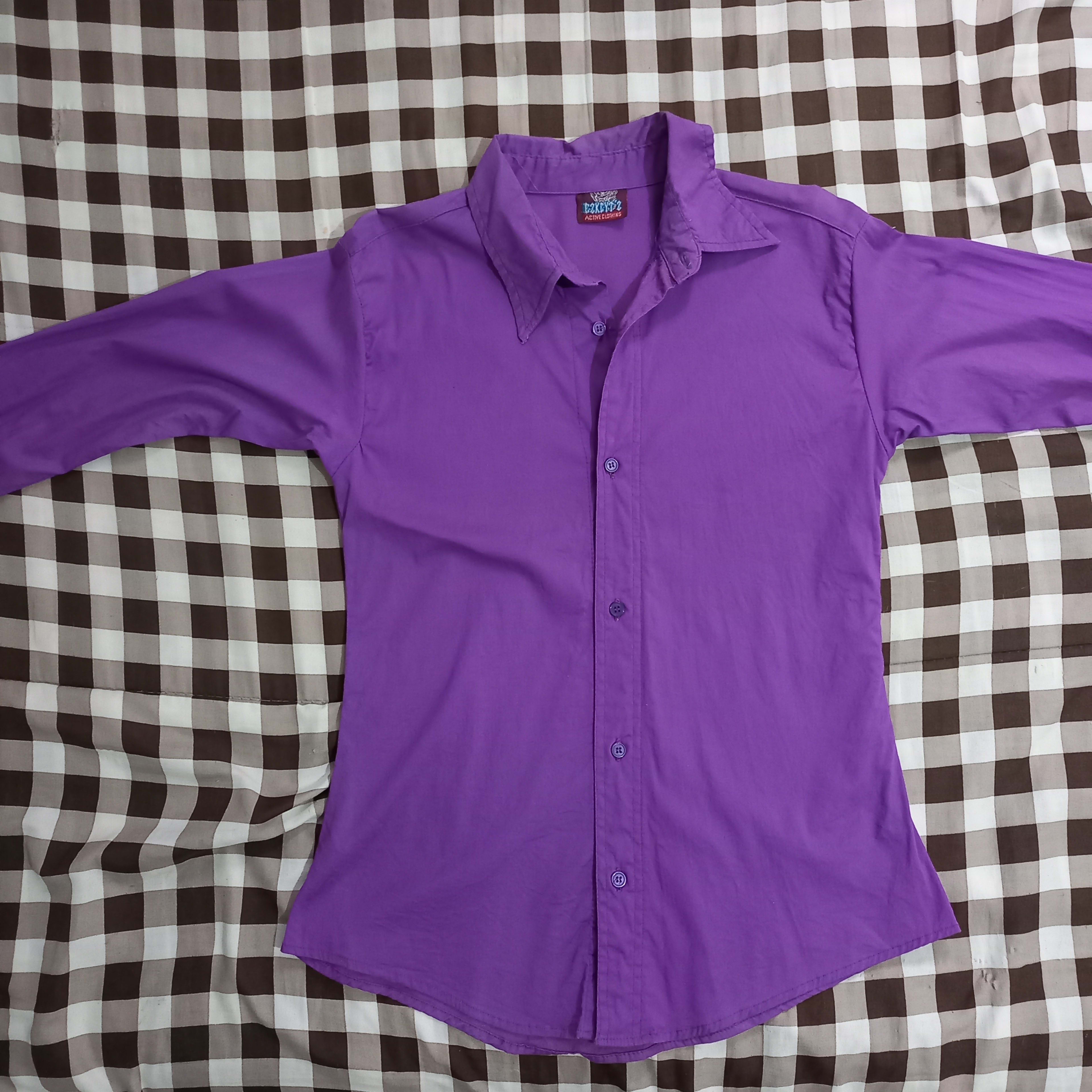 Camisa de Hombre Color Morada