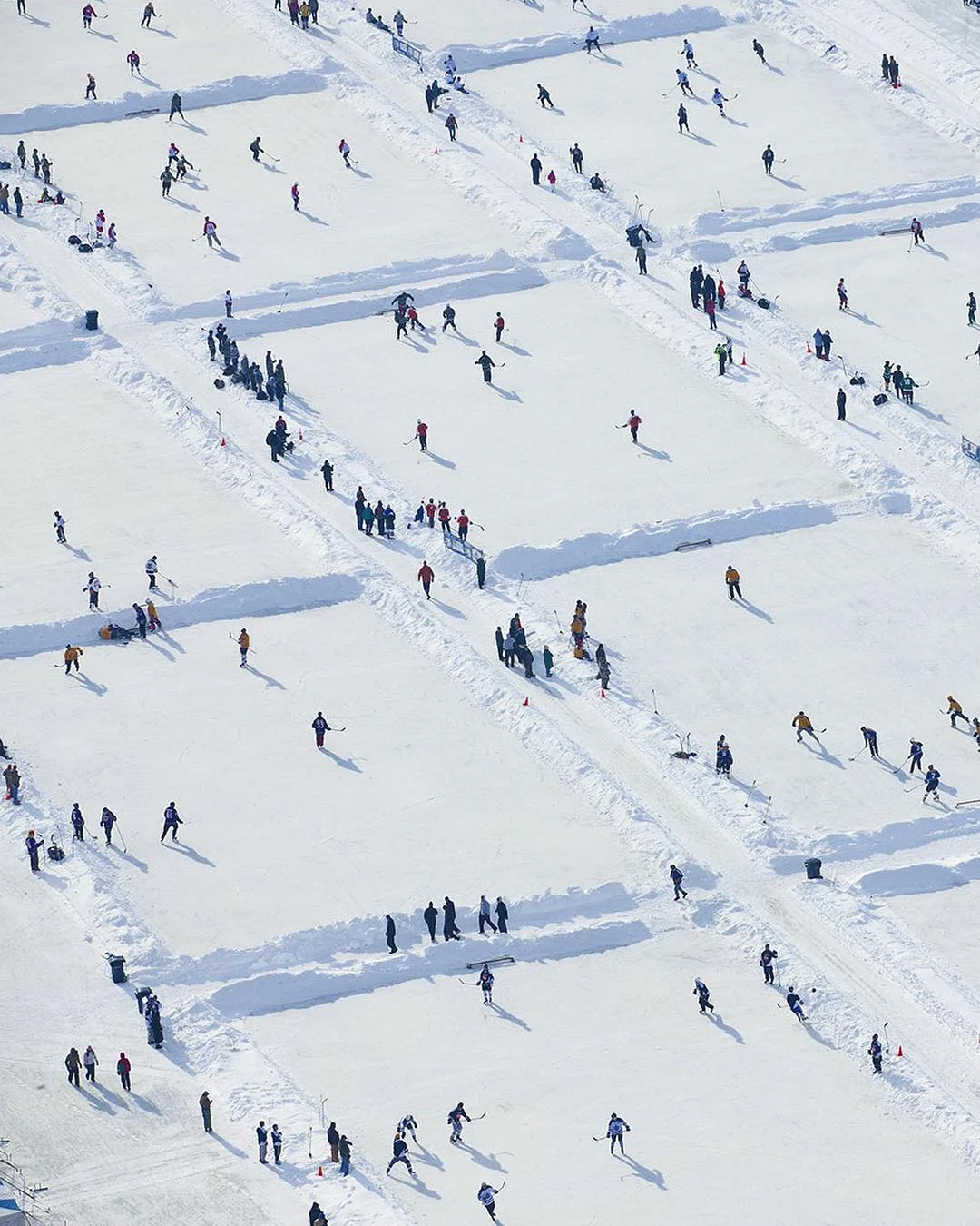 National Pond Hockey Championships in Wisconsin (geosteinmetz on Instagram)