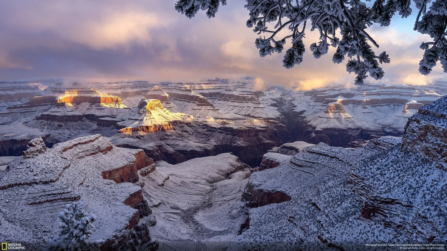 100th Anniversary of the Grand Canyon - Photo from the 2019 National Geographic Travel Photo Contest (a strange image for a YeeHaw titled 