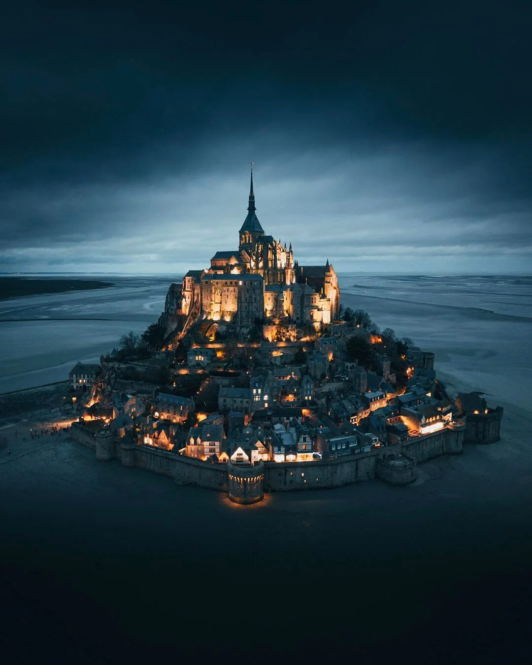 Mont St Michel, France