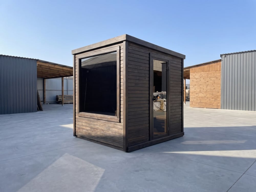 Sauna Żagiel 3m — sauna ogrodowa Alicor