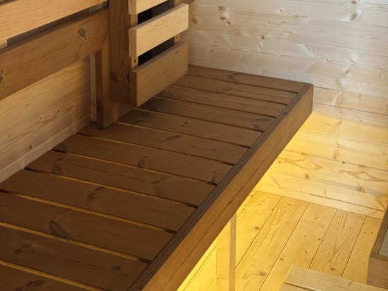 Sauna Żagiel 2,5m — realizacja