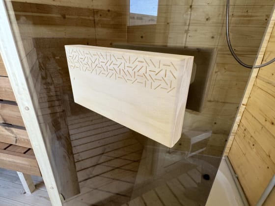 Sauna Żagiel 3,5 m — realizacja
