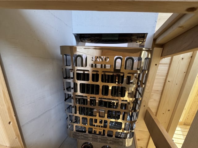 Sauna Kwadro 3m (szerokość 2,25m) — realizacja u klienta