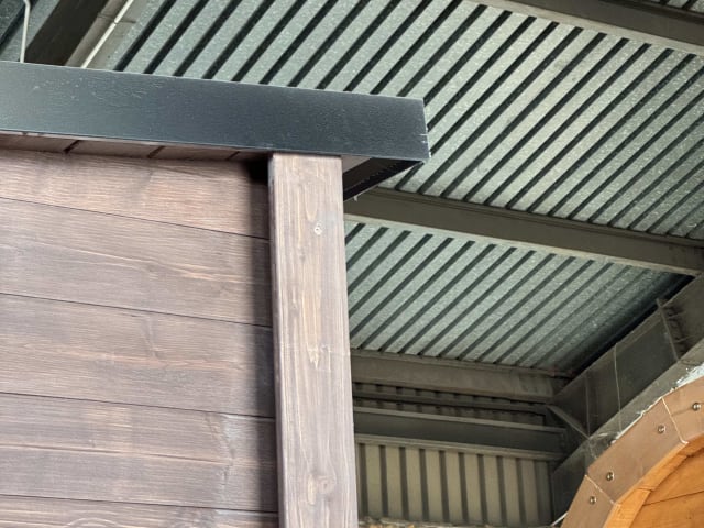 Sauna Żagiel 2,5m — realizacja u klienta