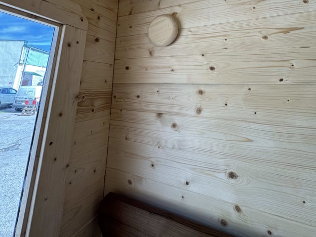 Sauna Żagiel 3,5 m — realizacja u klienta