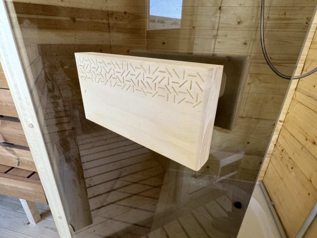 Sauna Żagiel 3,5 m — realizacja u klienta