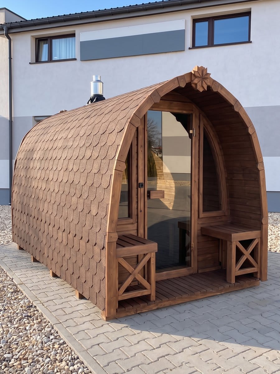 Sauna Wiking 3,5 m (szerokość 2,25m)