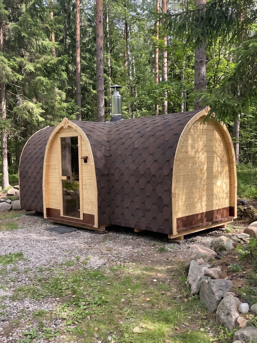 Sauna Wiking 5,40 m (szerokość 2,25m)