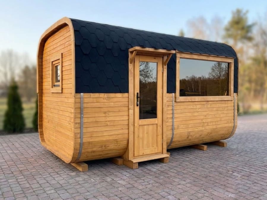 Sauna Kwadro 4m (szerokość 2,25m)