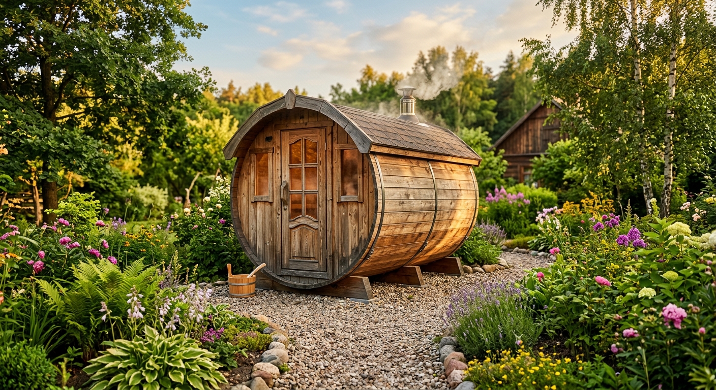 Sauna beczka cena 2026 – ile kosztuje i co wpływa na cenę?