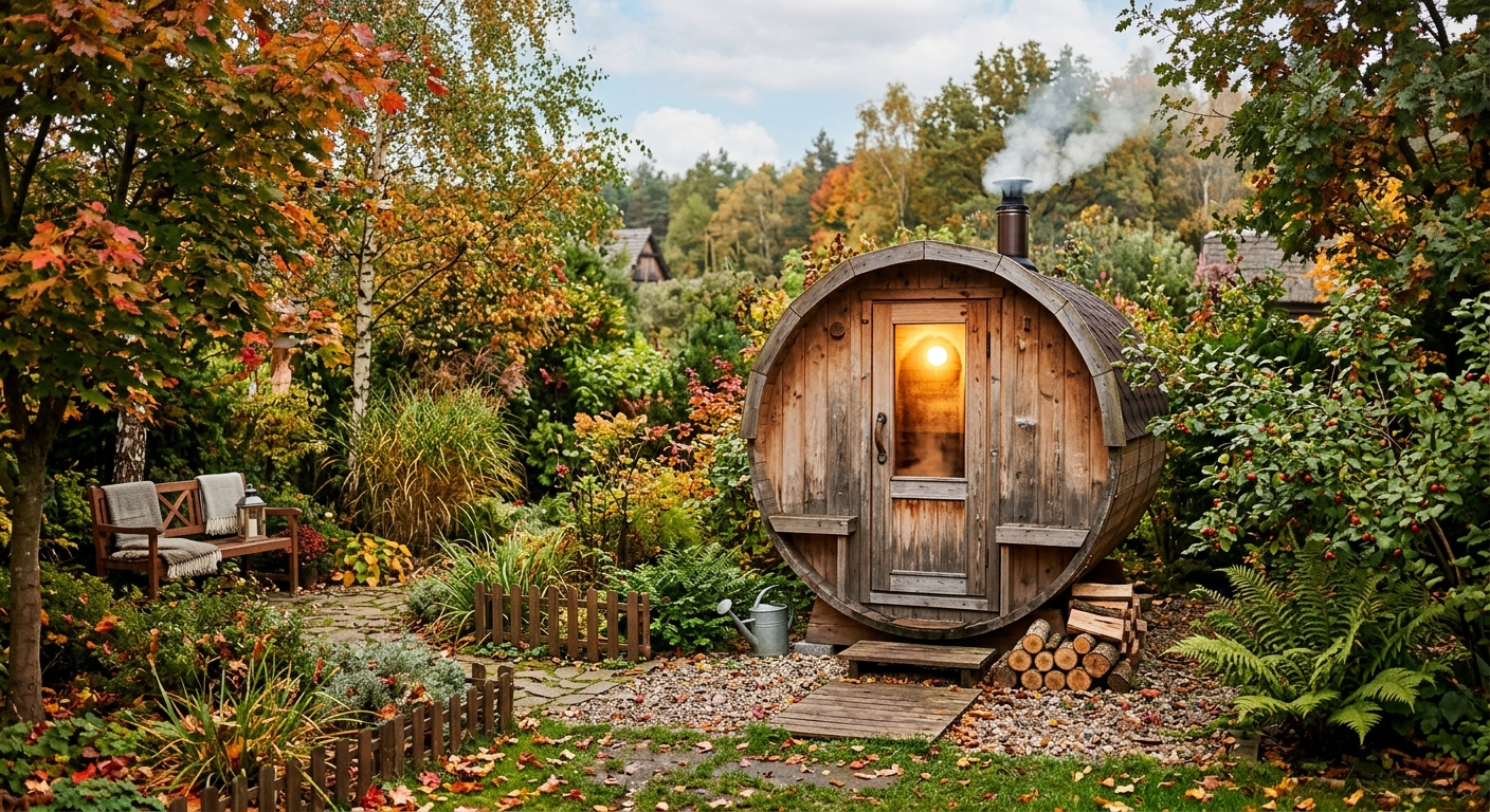 Sauna beczka na drewno — praktyczny poradnik 2026