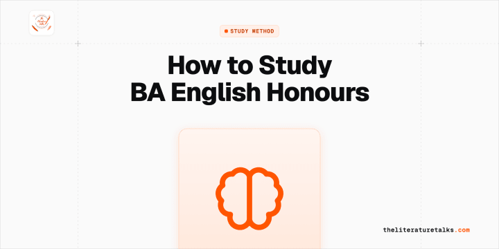 Hero cover for a study method that works for BA English Honours