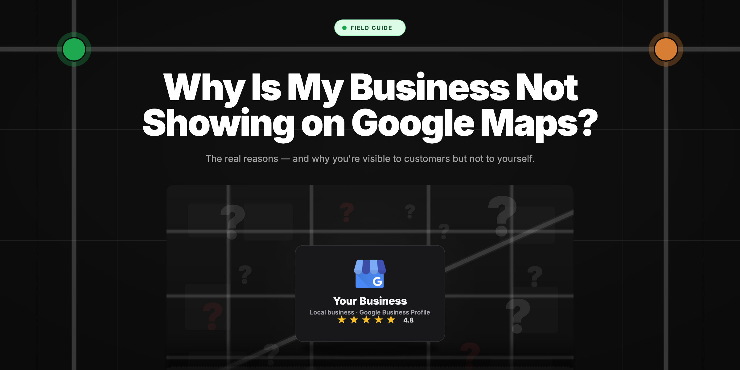Why Is My Business Not Showing on Google Maps?