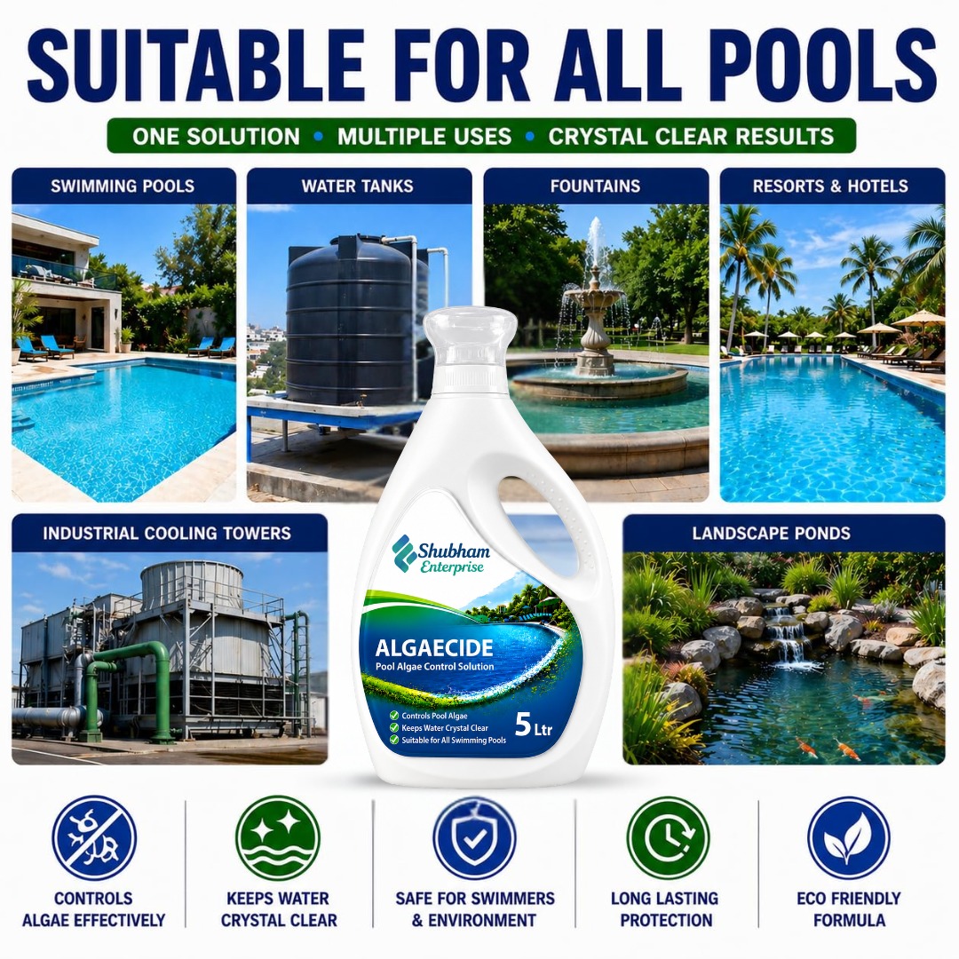 Swimming pool Alge chemical