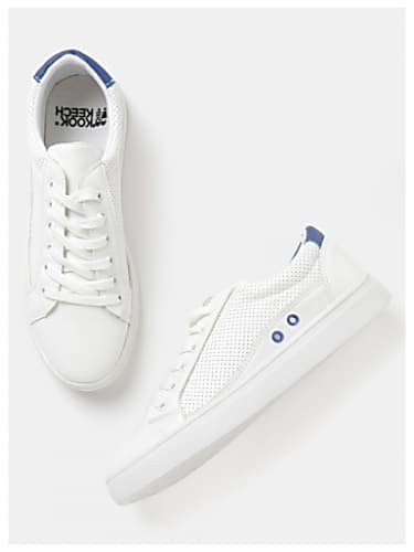 kook n keech black sneakers