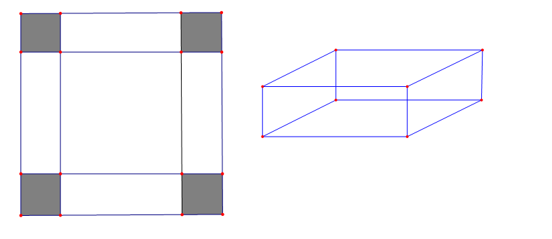 Cho một tấm nhôm hình vuông cạnh $40cm$ 1 de thi toan online
