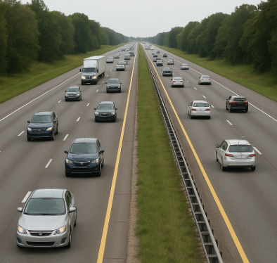 Vận tốc dòng xe trên một đoạn đường quốc lộ 123 từ 6 giờ sáng đến 10 giờ sáng trong ngày thường được xấp xỉ bởi $f(t)=20t-40sqrt{t}+52,quad 0le tle 4$ trong đó ${f(t)}$ đo bằng km/giờ và ${t}$ đo bằng giờ, với ${t=0}$ ứng với 6 giờ sáng 1 de thi toan online