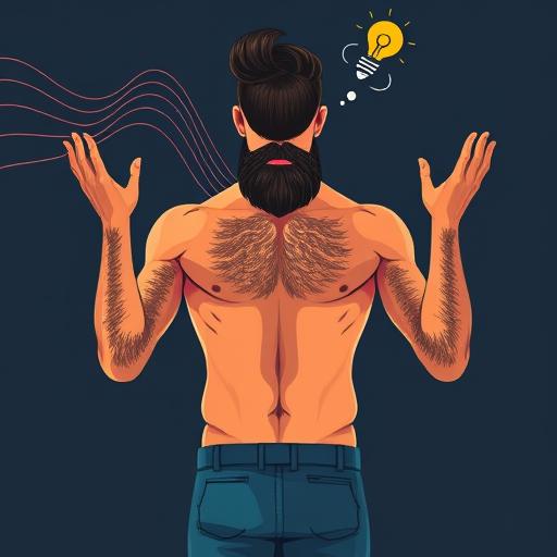 Почему у мужчин растут волосы: гормоны, генетика и эволюция