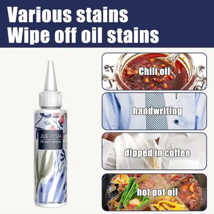 JUE-FISH OIL Stain Cleaner 5