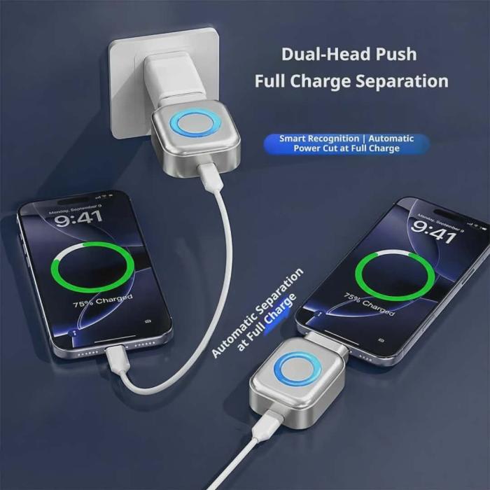 USB-C Auto Eject Charging Adapter