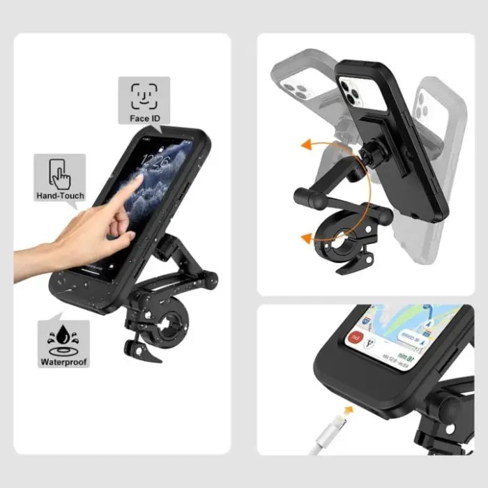 Waterproof Phone Holder Case for Bike 2