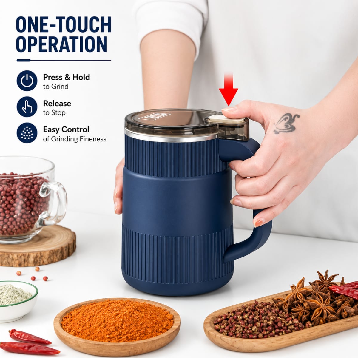 Mini Mills Electric Grinder