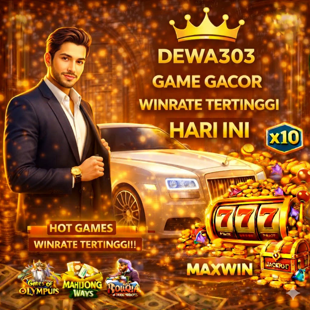 DEWA303 : Website Resmi Slot Gacor , Live Casino, Dan Judi Bola Terpercaya image 1