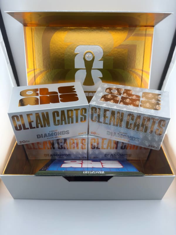 DD87 💠 CLEAN CARTS FIFA Liquid Diamonds + Live Resin 2G Disposables 💨