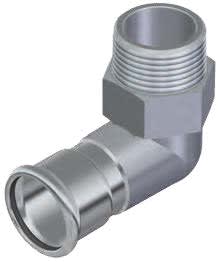 NP nr 8 Vinkel rf utv gg/muff 90°