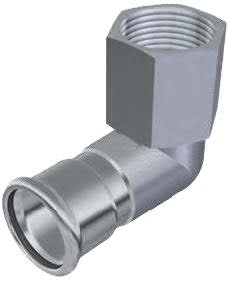 NP nr 7 Vinkel rf inv gg/muff 90°