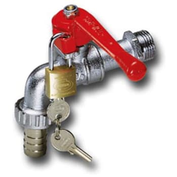 CIM 34LUC Kultappv, med lås G15x14, med slangnippel