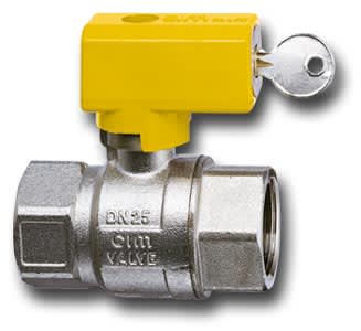 CIM 12GSI Kulventil inv gg m lås-vred