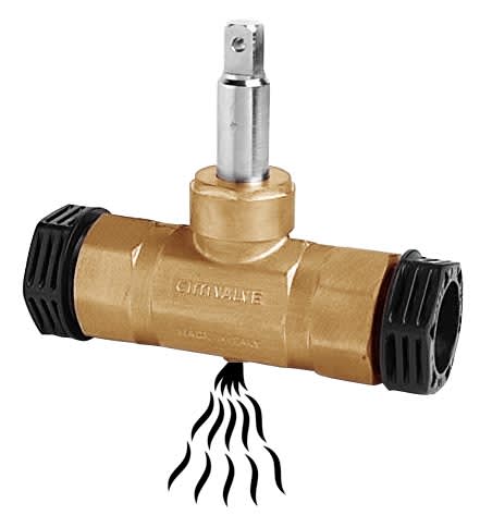 CIM 453CR/32 Servisventil m drän, tryckskr. o Helnor överg