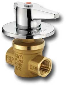 CIM 128 Kulv m fkr vred röd o täckbricka 70mm, inv G15