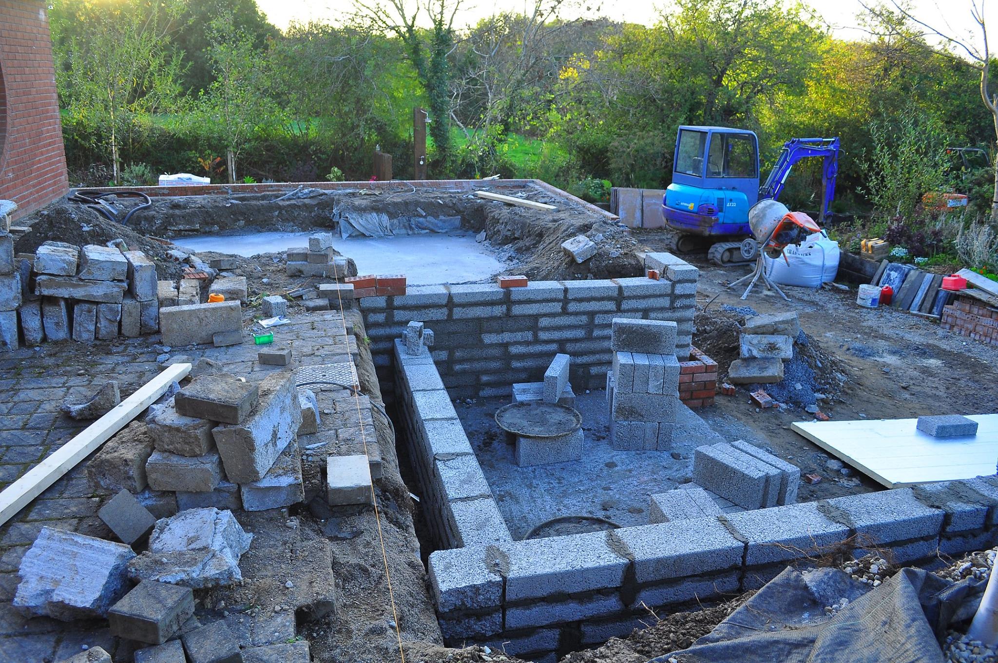 Patio & Water Feature