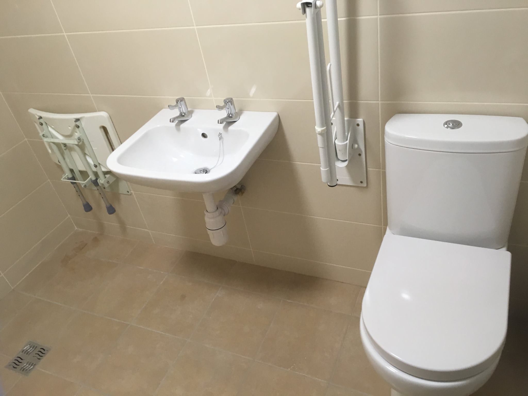An Accessible bathroom and Toilet renovation