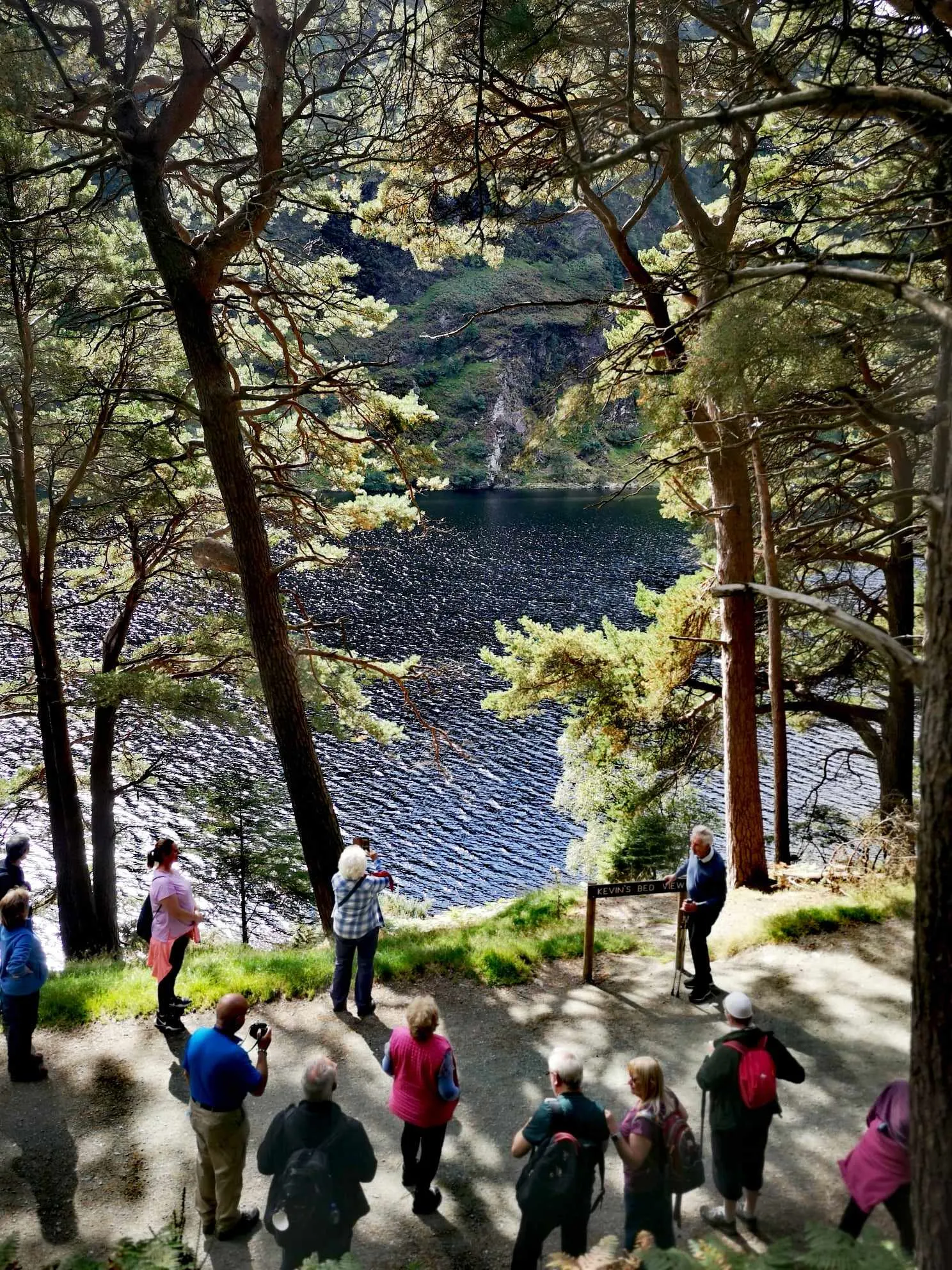 Glendalough-_-Group-at-Miners-Walk