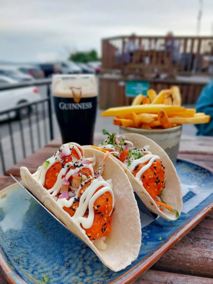 The Harbour Bar Co Donegal_Web Size Irish sea food and a pint of Guinness