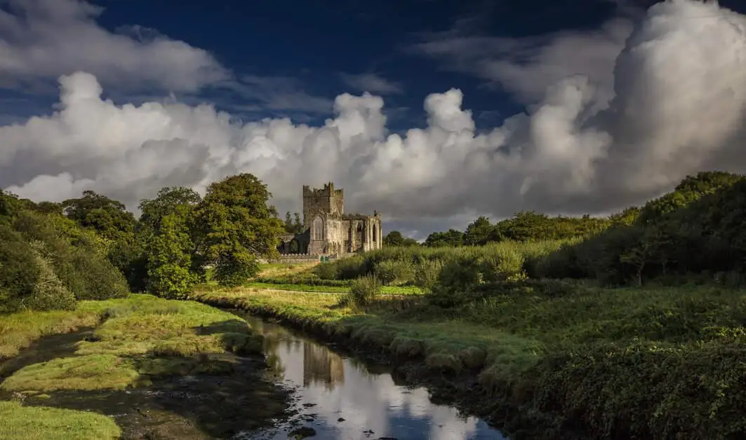 castle image of an old monetary in Ireland