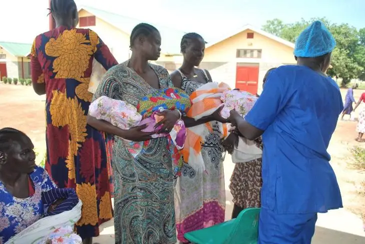 Missionaries of the Sacred Heart working in Africa to help mothers and their babies