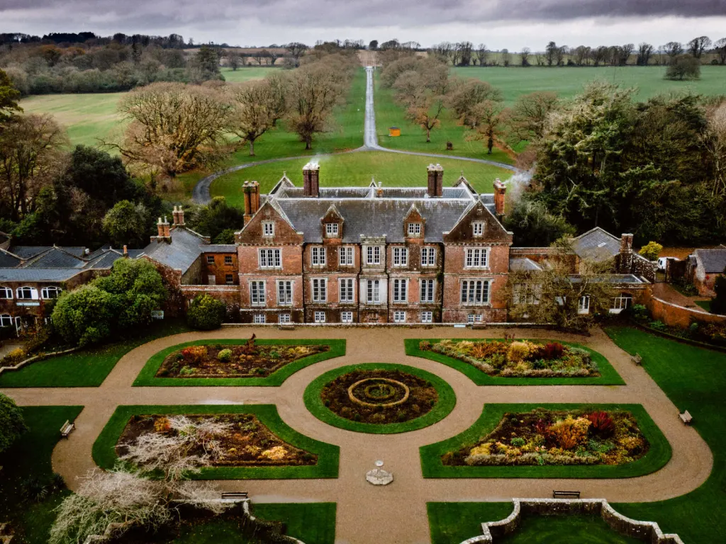 Wells House and Gardens, Co Wexford_Web Size drone shot of wells house and Gardens Co. Wexford
